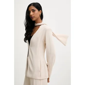 Dámské sako Sako Answear.LAB béžová barva 93020 01X, vel. M