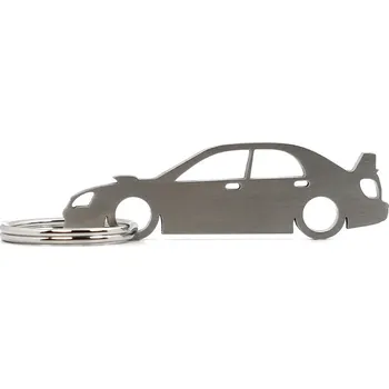 Subaru Impreza WRX STI GD klíčenka z nerezové oceli