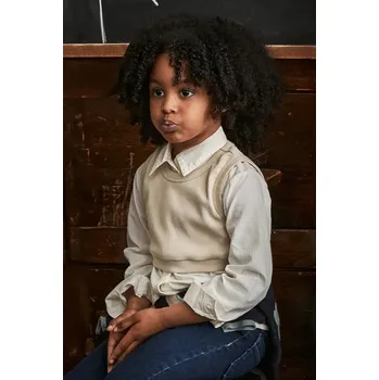 Chlapecká košile Dětská košile Mayoral béžová barva, 4317 4317.6C.Mini.9BYA 12X, vel. 122