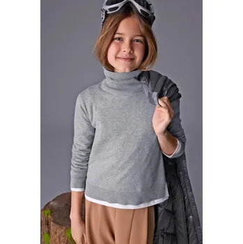 Dětská móda Svetr Mayoral 345.8B.Junior.9BYA šedá 09X, vel. 162