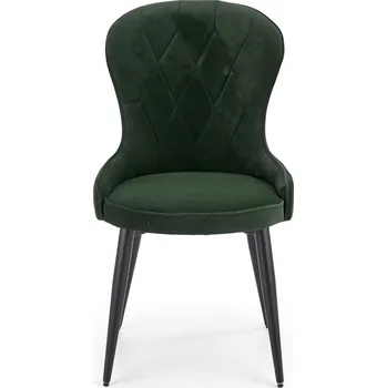 Jídelní židle Moderní jídelní židle Halmar K366 tmavě zelená (1p=2szt)
