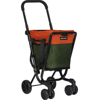 Nákupní taška Playmarket EasyGo 40 L Oliva/Orange