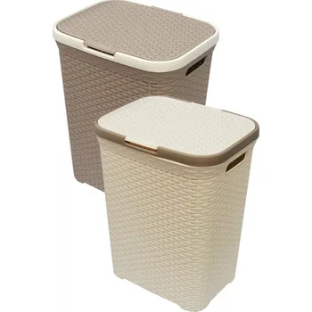 Koš na prádlo Lindo LINDO, Ratanový koš na prádlo 65 l