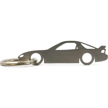 Mazda RX-7 FD klíčenka z nerezové oceli