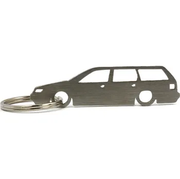 VW Volkswagen Passat B4 wagon klíčenka z nerezové oceli