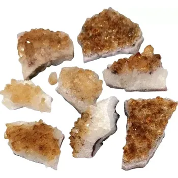 Sběratelství Citrínová drůzička 20–40 g – přírodní krystal pro energii a hojnost (AKCE)