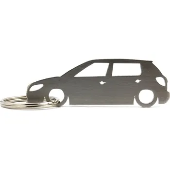 Skoda Fabia MK2 5d klíčenka z nerezové oceli