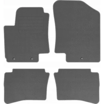 autokoberec Koberce Edecor velurové 4 ks