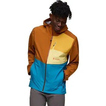 Pánská bunda Cotopaxi Impermeo 3L Hooded Shell Jacket Velikost: S / Barva: hnědá/modrá