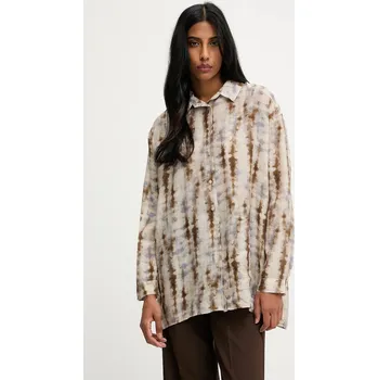 Pánská košile Košile Answear.LAB F.7381.tos hnědá 88X, vel. S