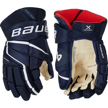 Chránič rukou Rukavice Bauer S22 VAPOR 3X PRO Glove Senior Velikost: 15", tm.modro-bílé