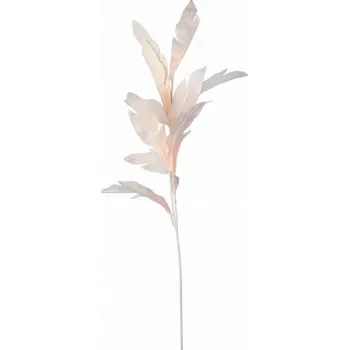umělá květina VĚTVIČKA OZDOBNÝCH LISTŮ 112 CM RŮŽOVÁ BARVA květiny ozdoby dekorace JAKO ŽIVÉ