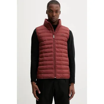 Dámská vesta Vesta Calvin Klein červená barva, přechodná, LV04LC509G 83A, vel. XL