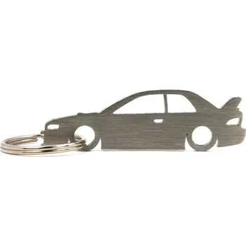 Subaru Impreza WRX GT GC 2d klíčenka z nerezové oceli
