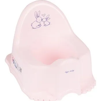 Nočník Hrající dětský nočník Bunny růžový