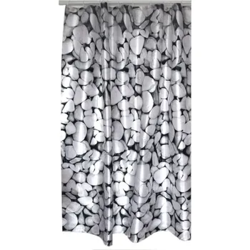 Prostěradlo Vinylová sprchová Závěs Relaxdays 180 x 180 cm