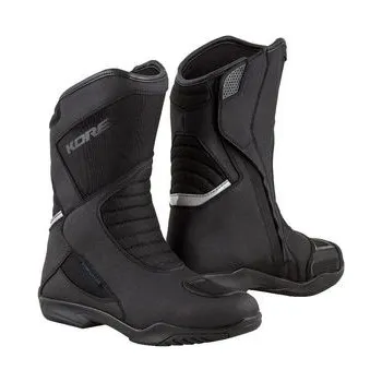 Moto obuv KORE Moto boty touring Mid 2.0 Flex Mesh černé
