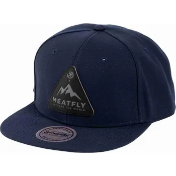 Kšiltovka Kšiltovka Meatfly Hornet Snapback 2025 Navy Blue Peak Universal