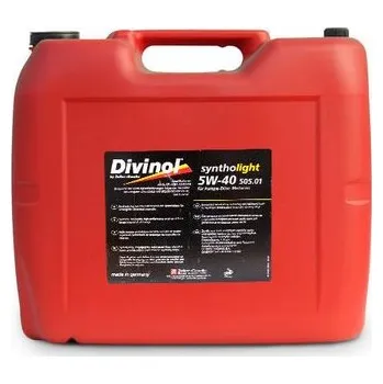 Motorový olej Divinol Syntholight 505.01 SAE 5W-40 20L