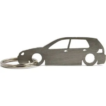 VW Volkswagen Golf MK4 5d klíčenka z nerezové oceli