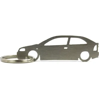 Opel Astra G 3d klíčenka z nerezové oceli