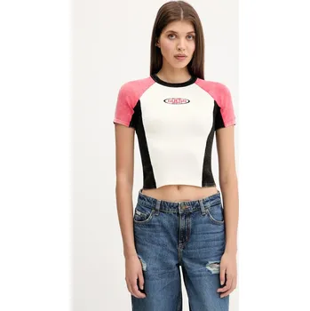 Pánské oblečení Tričko Guess Originals W5YR44.Z2YJ2 béžová 01X, vel. S