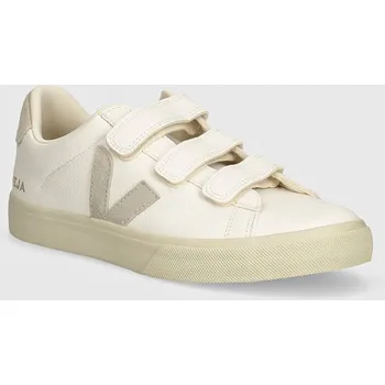 Pánské tenisky Kožené tenisky Veja Recife Logo bílá barva, RC0502919B 00X, EUR 40