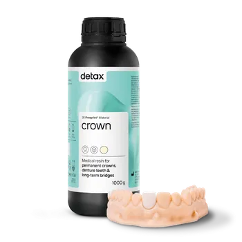 Filament Detax Freeprint dx crown Resin - 0.5 kg / A1