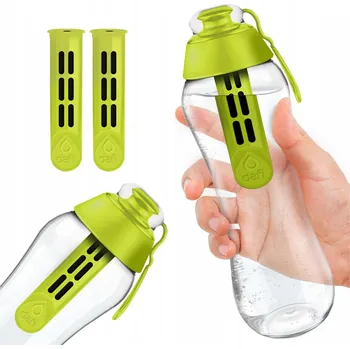 Láhev Filtrační láhev Dafi Soft 0,7 l zelená (dva filtry)