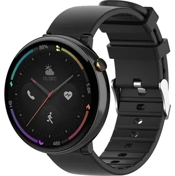 Příslušenství k chytrým hodinkám eses Silikonový řemínek pro Amazfit Nexo - Černý