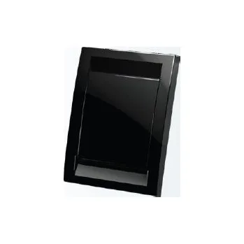 Příslušenství k vysavači HUSKY Kryt zásuvky Hadice ve zdi - černý - HS5001B