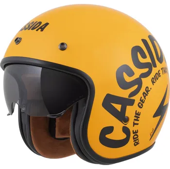 Helma na motorku přilba Oxygen 2.0 Gear, CASSIDA (žlutá/černá) 2026