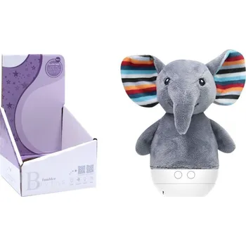 Hračka pro nejmenší USÍNÁČEK s osvětlením a hudbou SLON