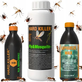 Tekutý přípravek proti klíšťatům a komárům Hard Killer 1 kg 1000 ml