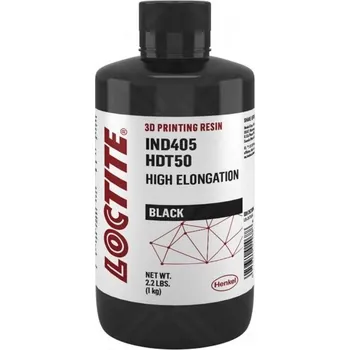 Průmyslové lepidlo Loctite 3D IND405 HDT50 High Elongation Resin - 1 kg / Černá