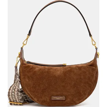 Kabelka Semišová kabelka Gianni Chiarini AISHA BS.12050.CM hnědá 88B, vel. ONE SIZE