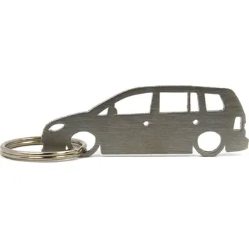 VW Volkswagen Touran klíčenka z nerezové oceli