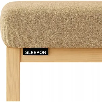 Prostěradlo PROSTĚRADLO S GUMOU FROTÉ 140X200 BÉŽOVÉ BAVLNĚNÉ HUSTÉ SILNÉ