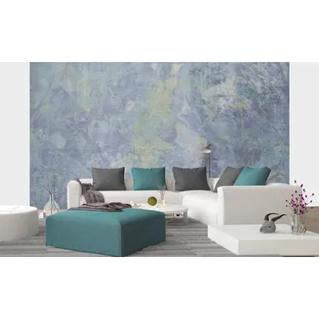 Fototapeta DIMEX | Samolepicí vliesová fototapeta na zeď Abstrakt modrá malba MA-5-0357 | 375 x 250 cm | modrá + Samolepicí vliesová fototapeta na stěnu DIMEX Abstrakt modrá malba MA50357 v rozměru 375 x 250 cm