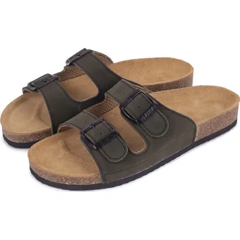 Pánské pantofle Vlnka Pánské korkové anatomické nazouváky Alex zelená velikost obuv dospělí 48