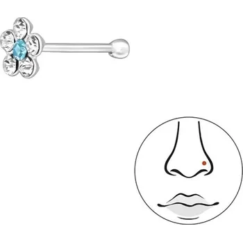 Piercing Prosperk Náušnice do nosu květina