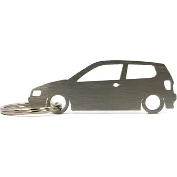 VW Volkswagen Polo 6N 3d klíčenka z nerezové oceli