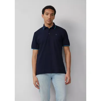 Pánské tričko s.Oliver pánské polo triko tmavě modré Velikost: 2XL