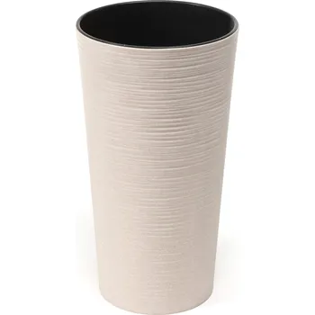 Květináč Lamela LAMELA, květináč LILIA ECO DLUTO 190 mm, bílý