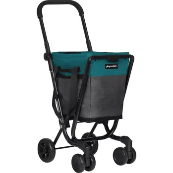 Nákupní taška Playmarket EasyGo 40 L Šedá/Safír