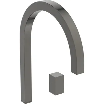 Vodovodní baterie Ideal Standard Solos - 2-otvorová umyvadlová baterie, hranatá, magnetově šedá A7831A5