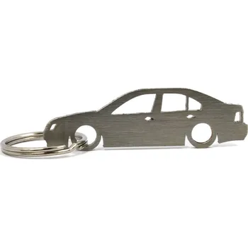 VW Volkswagen Bora MK1 limousine klíčenka z nerezové oceli
