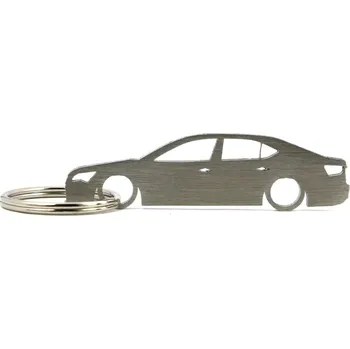 Skoda Superb MK3 limousine klíčenka z nerezové oceli