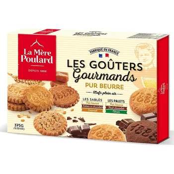 Čokoláda La Mére Poulard Tradition Assortiment Les Gouters Gourmands papír 375g