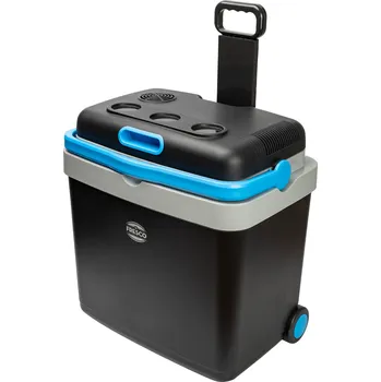 Autochladnička Practic Krokodil, Elektrická chladnička, EL FRESCO 33 l, 12 V, 220 V, EC-1033, černá